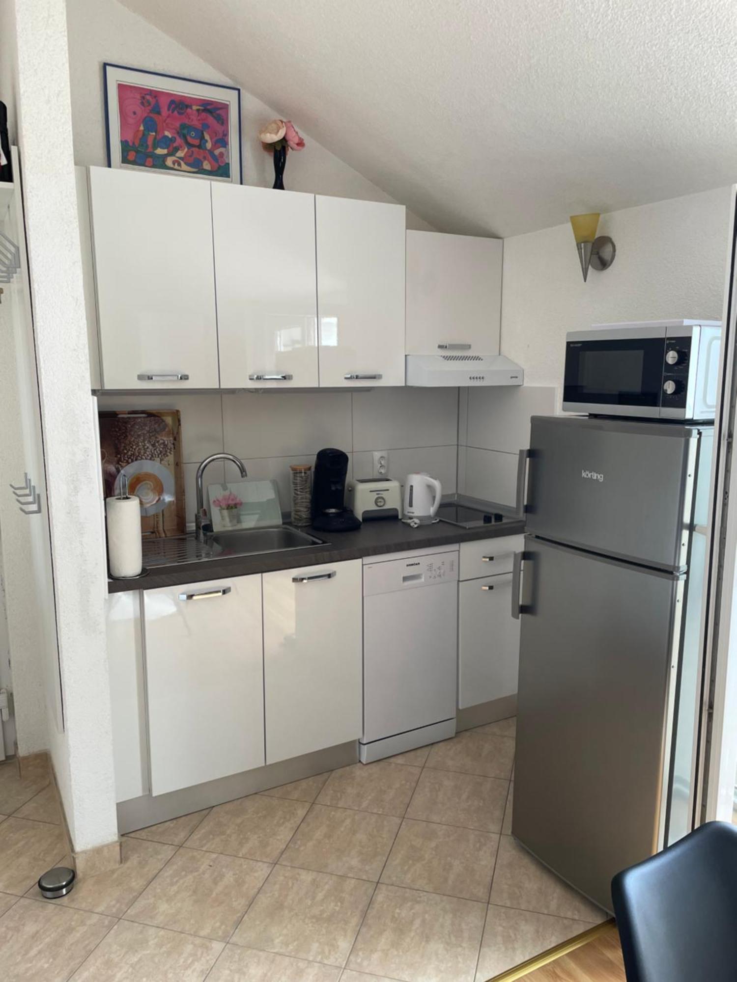 Casa Estancia Studio Apartment Njivice Kültér fotó